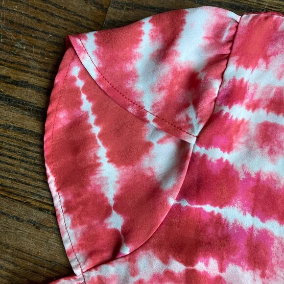 TORRID TYE DIE BLOUSE SIZE 00 IN TORRID SIZE M/L - Picture 3 of 7